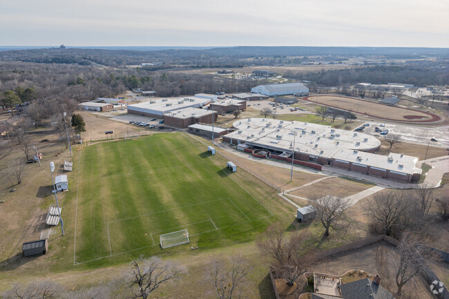 Ada High School provides a great soccer field for students.