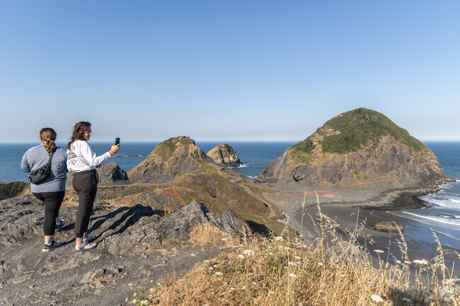 Sisters Rock State Park features plenty of spots overlooking the three distinct 