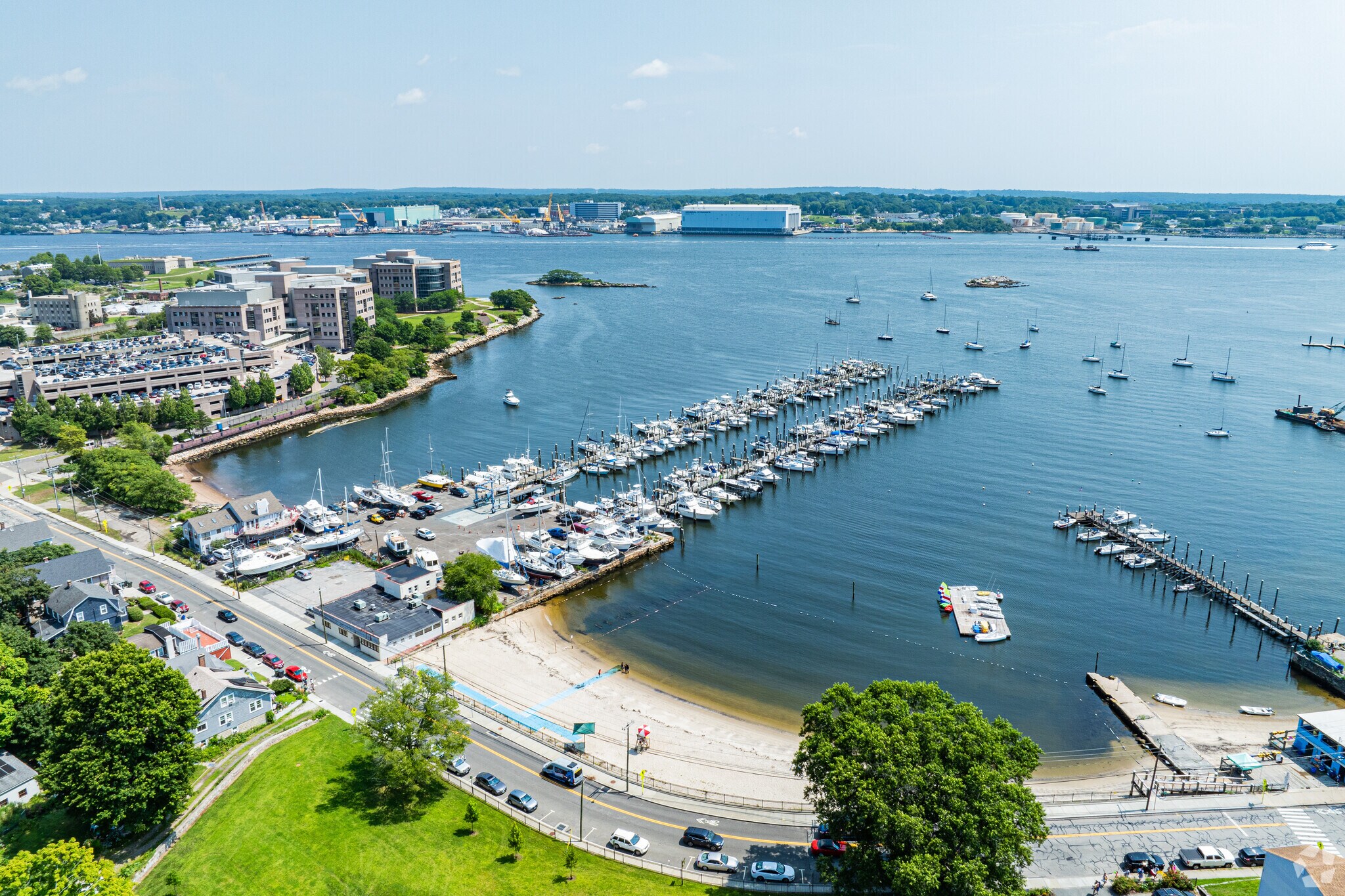 Living in Coit means living mere minutes from the nearest shoreline and wharf.