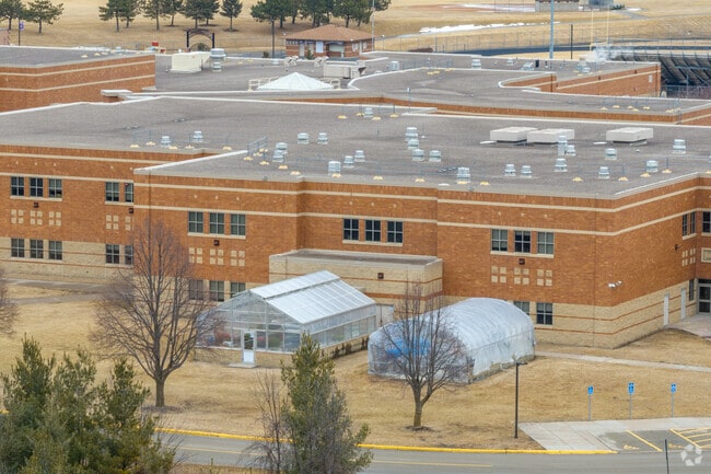 Red Wing Senior High School has two greenhouses on campus.
