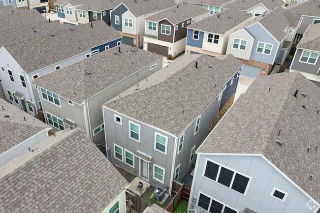 Multi-level homes are commonplace among the Spring Shadows neighborhood.