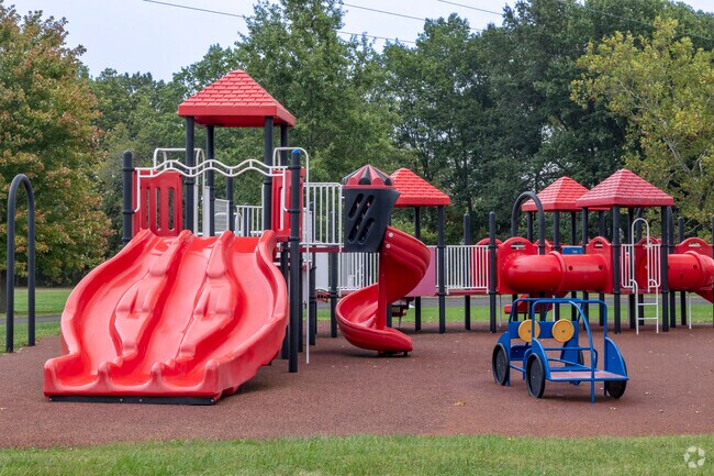 Kutter Park in East Alton has multiple playgrounds for all the kids to play on.
