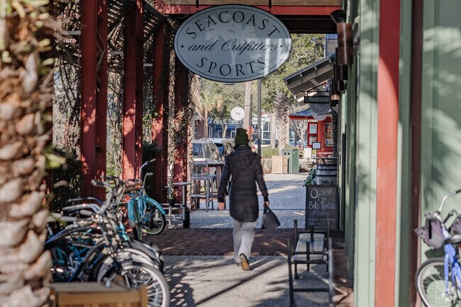 Freshfields Village on Kiawah Island is the best spot for shopping.