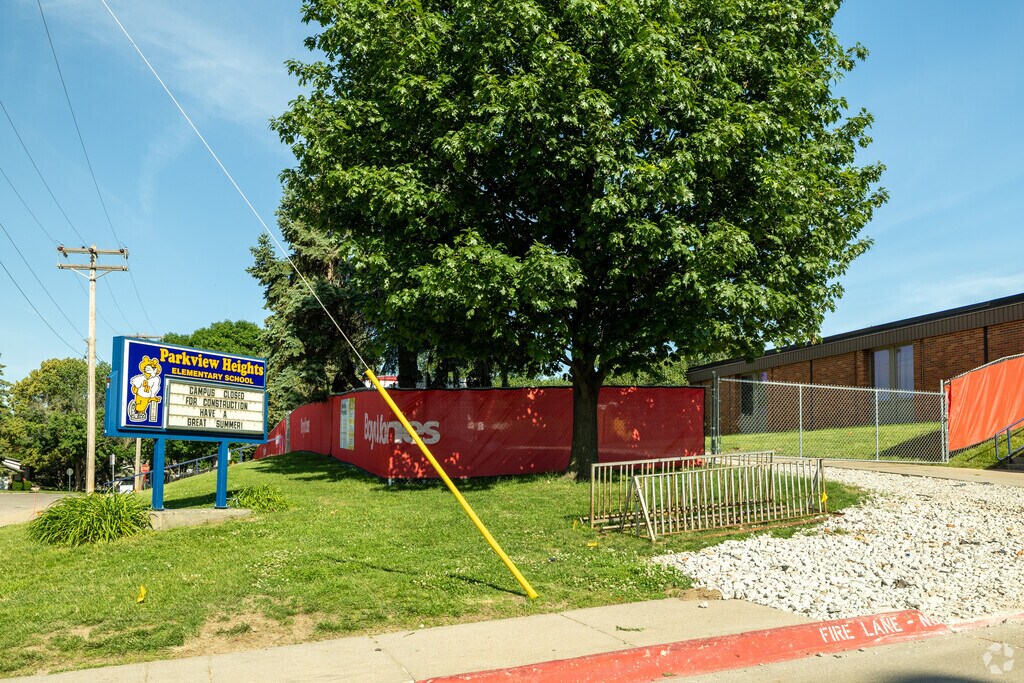 Parkview Heights Elementary is currently under construction for new improvements.