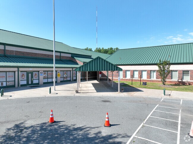 The entrance to Joseph W. Grier Academy.