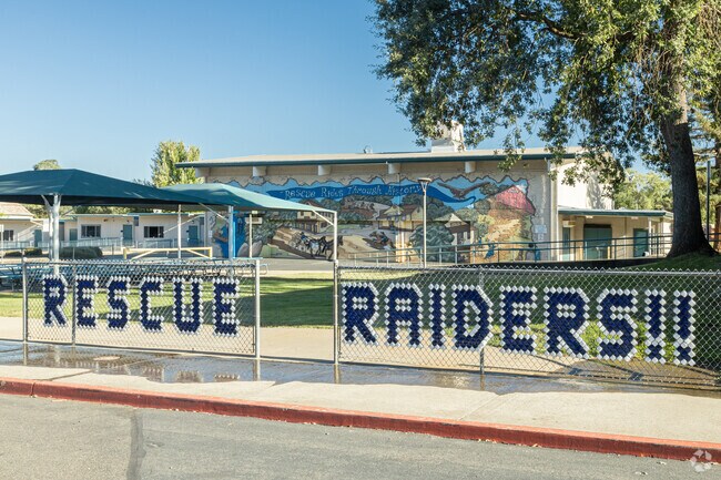 Rescue Elementary School is home of the Raiders.
