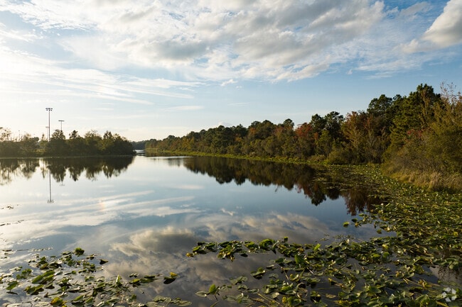 Fort Family Regional Park in Baymeadows East is surrounded by water.