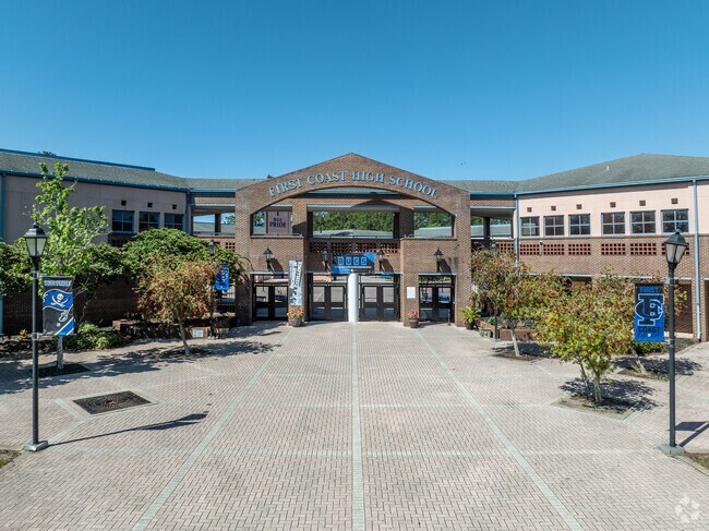 First Coast High School is Home to the Bucs.