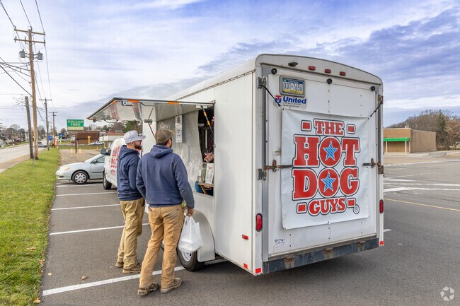 Keep an eye out for The Hot Dog Guys around the Burrell Township area.