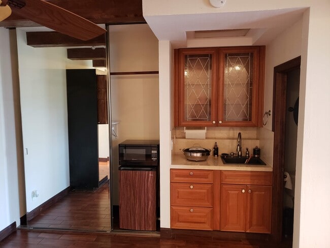 Kitchenette and Closet Area