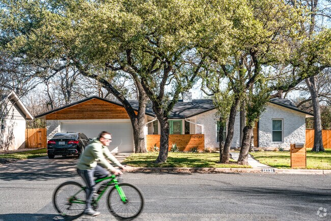 Angus ranch is an active neighborhood filled with ranch-style homes.