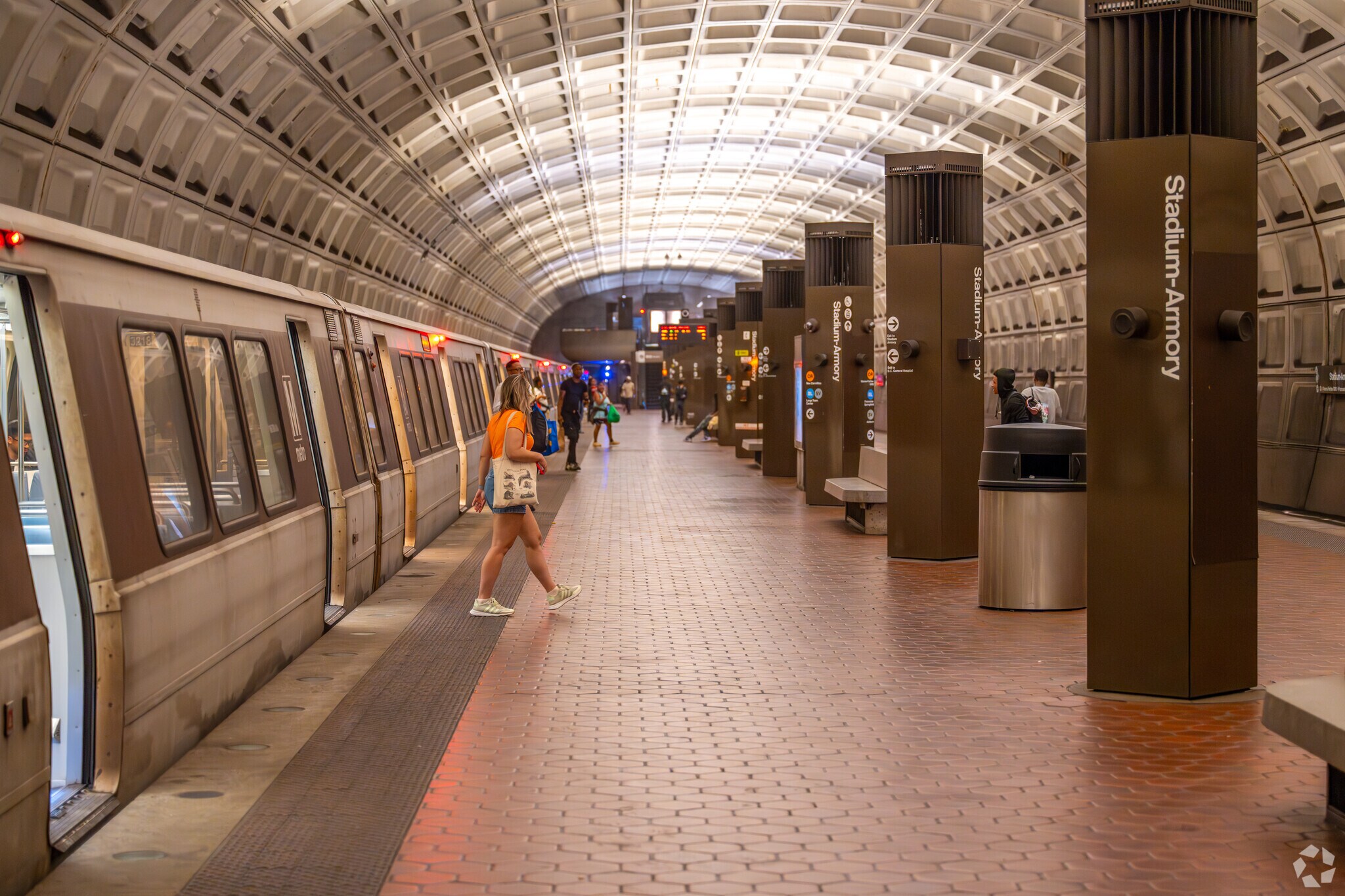 Hill East residents can choose from the stadium or Potomac Ave Metro Stations.