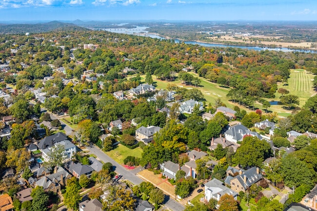 The Heights is a trendy neighborhood that overlooks the Arkansas River.