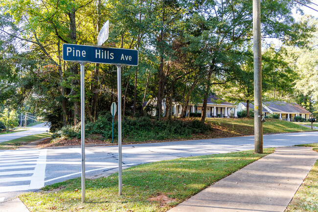 A lot of university people live in Pine Hills, since it’s close to the university.