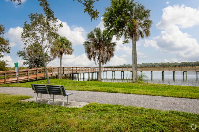 There is always a scenic view to be found in Highland Oaks.