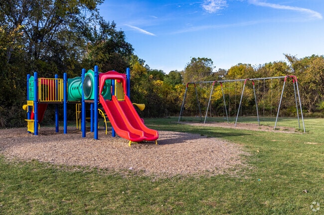 Columbus Adventist Academy students love to play on the playground with classmates at recess.