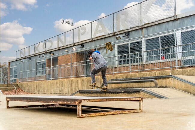 The William J Nixon Park skate park is a popular spot for skaters to practice their tricks.