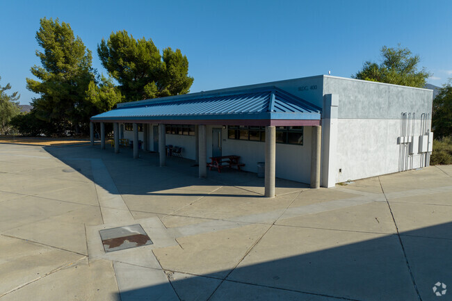 Classrooms detached from the main campus.