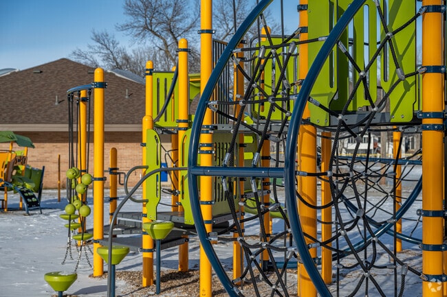 Valley Place Park has a playground with plenty of climbing and exploring opportunities.