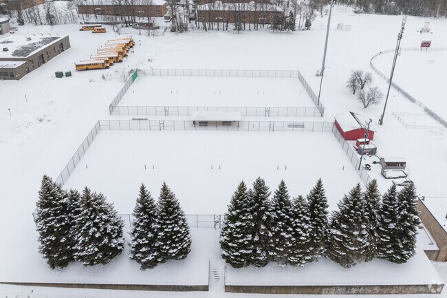 Athletics are a big part of Marquette Senior High School.