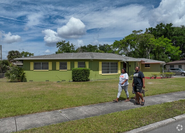 Rock Lake is a perfect community for walking your furry friends.