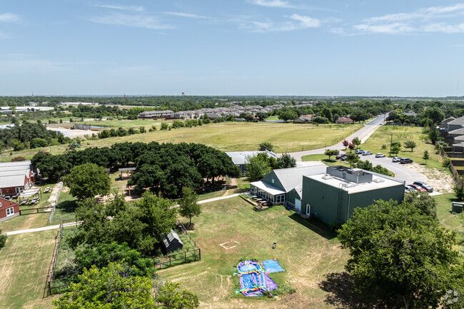 The Community Montessori School campus is located on 18 acres.
