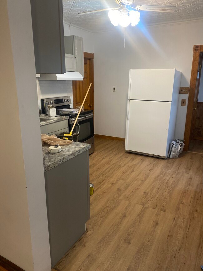 Kitchen and dining room