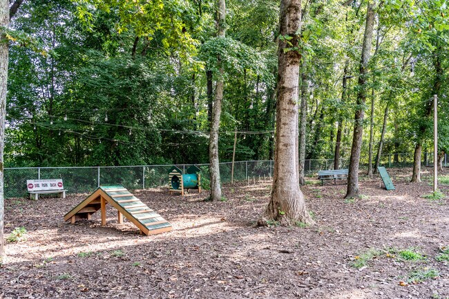 The Collegedale Dog park in the Apison neighborhood.