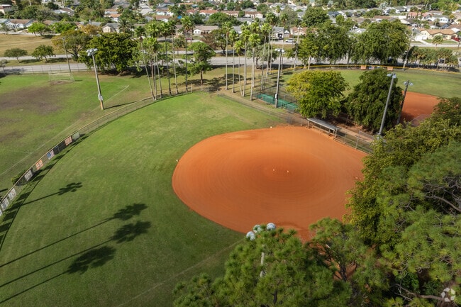 Little league is a great option for Sandalfoot Cove residents at the nearby park.