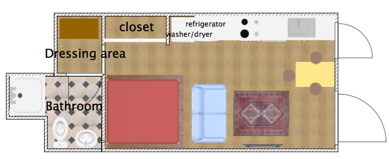 about 300+ square feet