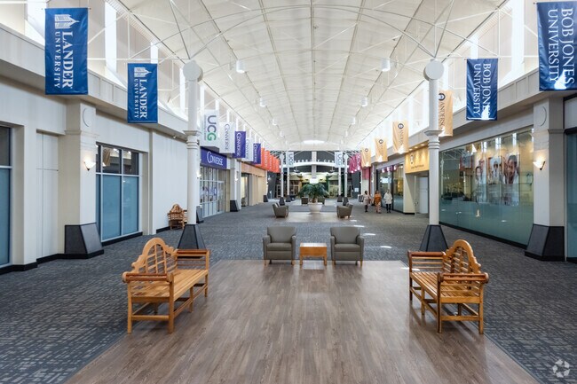 The University Center of Greenville is the premier spot for students in Nicholtown.