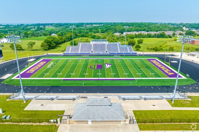 Indianola High School's football field has plenty of space to fit all the football fans.