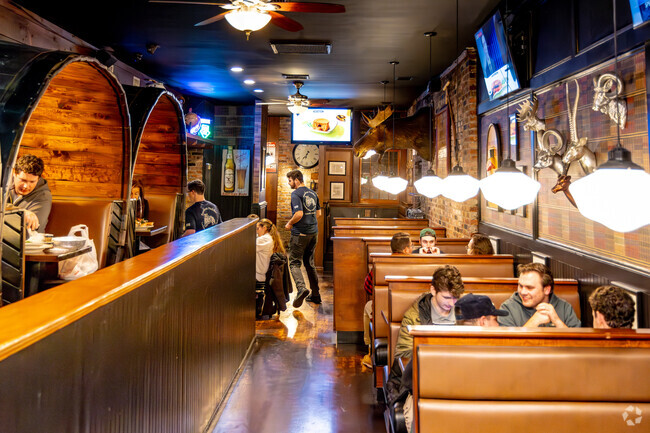 The Barefoot Peddler in Greenvale also serves excellent food including wings and sliders.