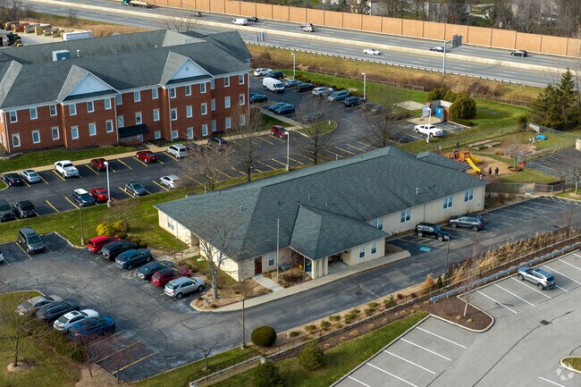 Aerial view of Westshore Montessori School.