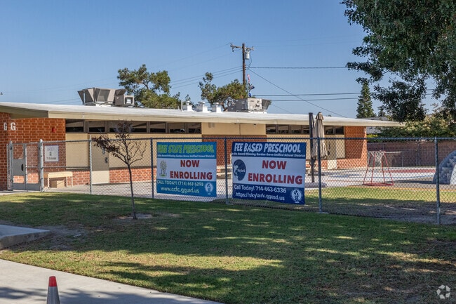 Your children will love playing on the playgrounds at Stanley Elementary School.