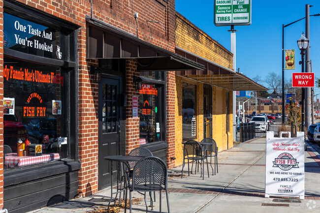 If you're looking for the best fish fry in the area, look no further than Lady Fannie Mae's in Fairburn.