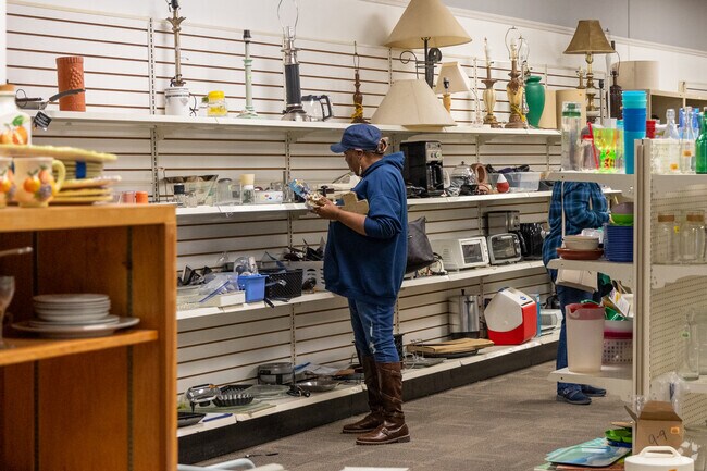 The Blessingdale’s Thrift & Furniture Store is located in the Paradise Park neighborhood.