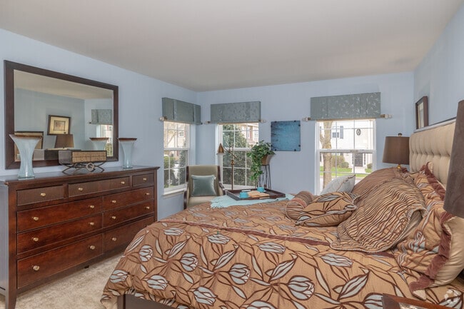 1BR, 1BA - 917SF - Bedroom