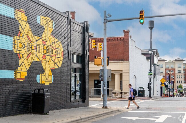 Downtown Greenville is a short drive from Brook Valley.