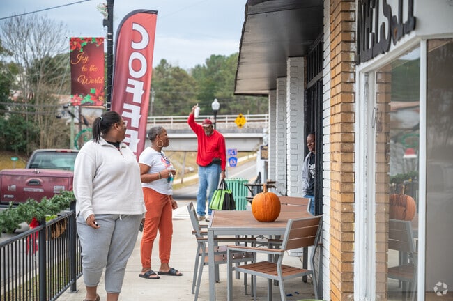 Locals treat each other like family in downtown Vincent, Alabama.