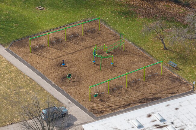 A large playground awaits students at Aurora's McCleery Elementary School.