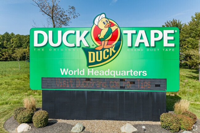 Avon is home to the Duck Tape World Headquarters.