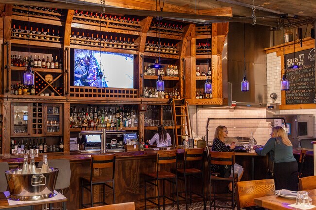 Enjoy a delicious seafood dinner with an extensive wine menu at Mogan's Oyster House.