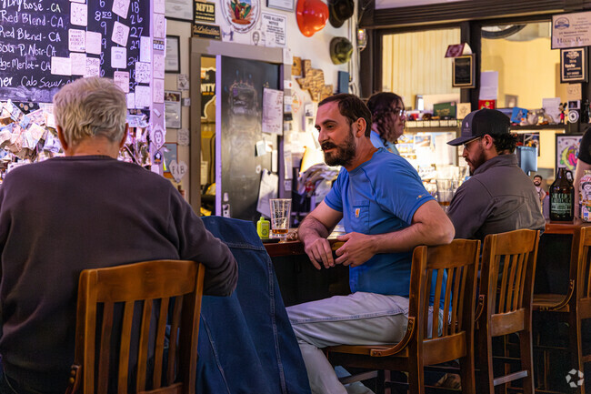 Locals can head to Old Town Palestine for drinks and dinner at places like Pint & Barrel.