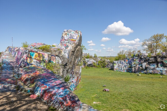 Take a hike along the colorful Quincy Quarries in West Quincy.