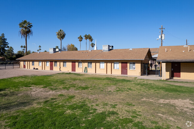 James Madison Preparatory School in Tempe includes a couple of buildings of classrooms.