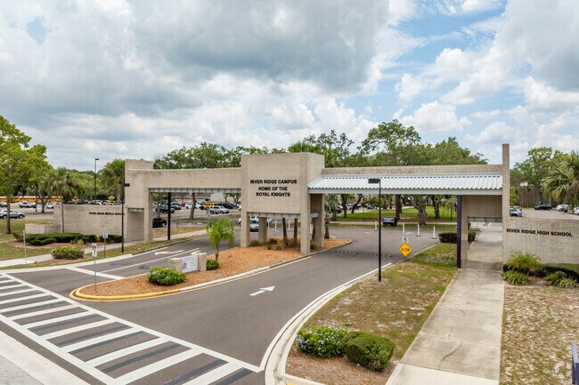 River Ridge Middle School has just over 1,100 students nearby to Riverside Village.