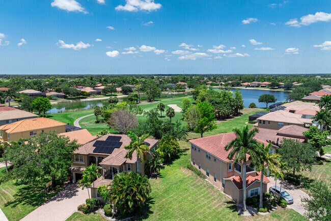 Valencia Lakes is an Orangetree subdivision offering Mediterranean style housing around a golf course.