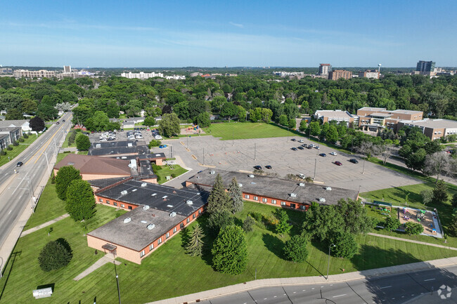 Blessed Trinity Catholic School is conveniently located near Interstate 494.