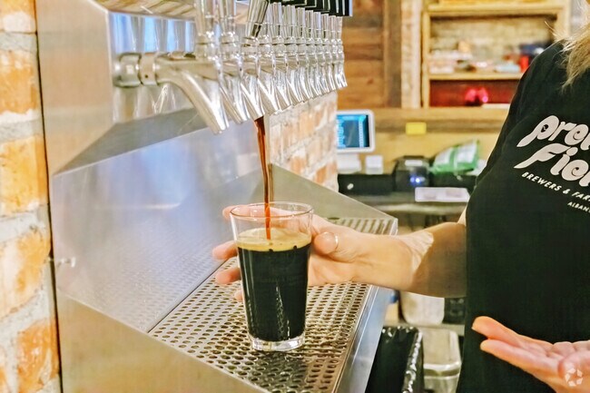 Pretoria Fields brews some splendid beers and is quite close to the Cleveland Heights area.